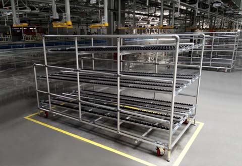 汽車生產線物料架