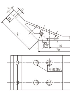 80*規格鋁型材135度角碼物理參數1